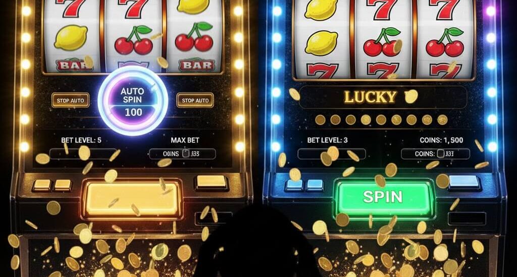 Strategi Auto Spin vs Manual Spin di slot online Dewiku88